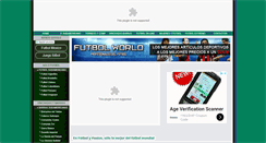 Desktop Screenshot of futbolypasion.com